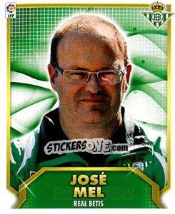 Sticker Entrenador REAL BETIS - Liga Spagnola 2011-2012 - Colecciones ESTE