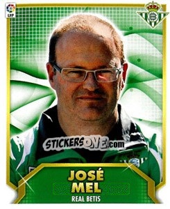 Sticker Entrenador REAL BETIS - Liga Spagnola 2011-2012 n. 92 - Colecciones ESTE