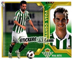 Sticker Fernando Vega (6B) - Liga Spagnola 2011-2012 n. 101 - Colecciones ESTE