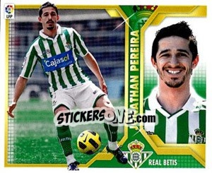 Sticker Jonathan Pereira (13A) - Liga Spagnola 2011-2012 n. 109 - Colecciones ESTE
