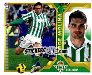Sticker Jorge Molina (15) - Liga Spagnola 2011-2012 - Colecciones ESTE