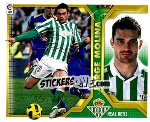 Sticker Jorge Molina (15) - Liga Spagnola 2011-2012 n. 112 - Colecciones ESTE