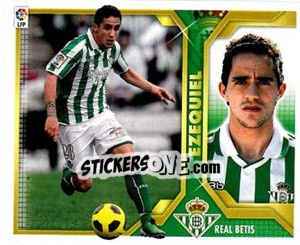 Cromo Ezequiel (16) - Liga Spagnola 2011-2012 - Colecciones ESTE