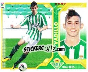 Sticker Vadillo (9B) COLOCAS - Liga Spagnola 2011-2012 n. 115 - Colecciones ESTE