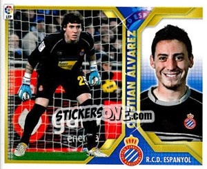Sticker Cristian álvarez (2) - Liga Spagnola 2011-2012 - Colecciones ESTE