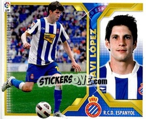Figurina Javi López (3) - Liga Spagnola 2011-2012 n. 125 - Colecciones ESTE