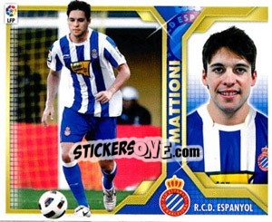 Sticker Mattioni (4B) - Liga Spagnola 2011-2012 n. 127 - Colecciones ESTE