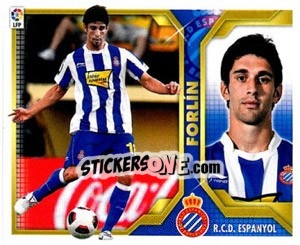 Sticker Forlín (5A) - Liga Spagnola 2011-2012 n. 128 - Colecciones ESTE