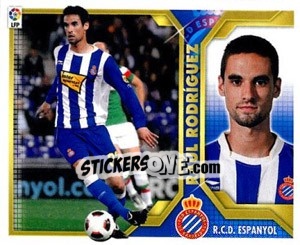 Sticker Raul Rodríguez (5B) - Liga Spagnola 2011-2012 n. 129 - Colecciones ESTE