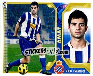 Sticker Amat (6) - Liga Spagnola 2011-2012 n. 130 - Colecciones ESTE