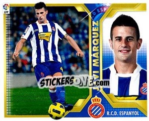 Cromo Javi Márquez (10) - Liga Spagnola 2011-2012 n. 134 - Colecciones ESTE