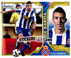 Cromo Luis García (12) - Liga Spagnola 2011-2012 - Colecciones ESTE