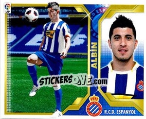 Cromo Albín (13) - Liga Spagnola 2011-2012 n. 138 - Colecciones ESTE