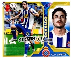 Sticker Pablo Osvaldo (15A) - Liga Spagnola 2011-2012 n. 140 - Colecciones ESTE