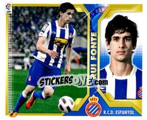 Sticker Rui Fonte (15B) - Liga Spagnola 2011-2012 n. 141 - Colecciones ESTE