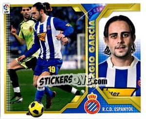 Cromo Sergio García (16) - Liga Spagnola 2011-2012 n. 142 - Colecciones ESTE