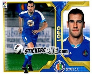 Sticker Lopo (4) - Liga Spagnola 2011-2012 - Colecciones ESTE
