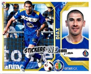 Sticker Díaz (6) - Liga Spagnola 2011-2012 - Colecciones ESTE