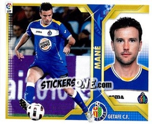 Sticker Mané (7) - Liga Spagnola 2011-2012 n. 160 - Colecciones ESTE