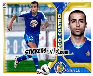 Sticker Diego Castro (11) - Liga Spagnola 2011-2012 n. 165 - Colecciones ESTE