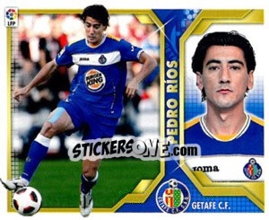 Cromo Pedro Ríos (13) - Liga Spagnola 2011-2012 - Colecciones ESTE