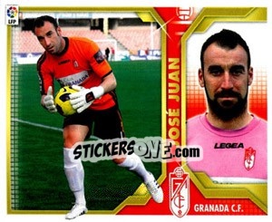 Sticker José Juan (2) - Liga Spagnola 2011-2012 n. 184 - Colecciones ESTE