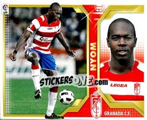 Sticker Nyom (3) - Liga Spagnola 2011-2012 n. 185 - Colecciones ESTE