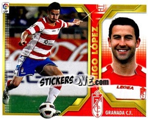 Sticker Iñigo López (4) - Liga Spagnola 2011-2012 n. 186 - Colecciones ESTE