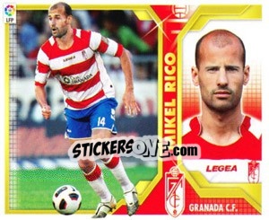 Sticker Mikel Rico (10) - Liga Spagnola 2011-2012 n. 192 - Colecciones ESTE