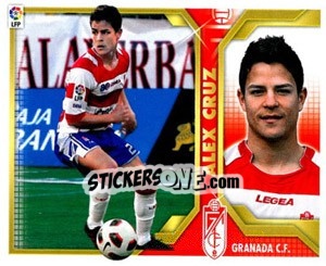 Sticker Alex Cruz (12) - Liga Spagnola 2011-2012 n. 194 - Colecciones ESTE