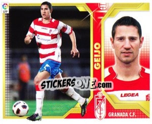 Sticker Geijo (16) - Liga Spagnola 2011-2012 n. 198 - Colecciones ESTE