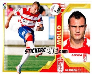 Sticker Mollo (14B) COLOCAS - Liga Spagnola 2011-2012 - Colecciones ESTE