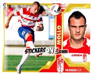 Sticker Mollo (14B) COLOCAS - Liga Spagnola 2011-2012 n. 201 - Colecciones ESTE