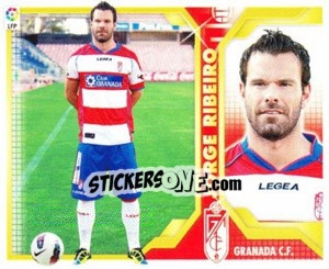 Figurina Jorge Ribeiro (9B) COLOCAS - Liga Spagnola 2011-2012 - Colecciones ESTE