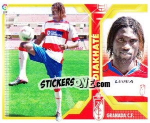 Sticker Diakhaté (7C) - Liga Spagnola 2011-2012 n. 205 - Colecciones ESTE