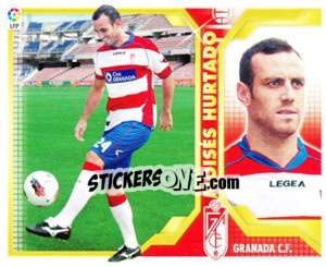 Sticker Moisés Hurtado (8B) COLOCAS - Liga Spagnola 2011-2012 n. 206 - Colecciones ESTE