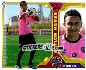 Sticker Keylor Navas (2) - Liga Spagnola 2011-2012 n. 214 - Colecciones ESTE