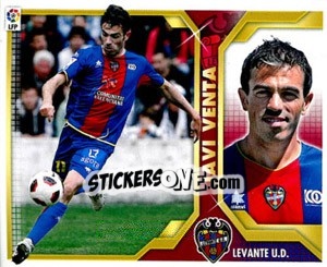 Figurina Javi Venta (3) - Liga Spagnola 2011-2012 n. 215 - Colecciones ESTE
