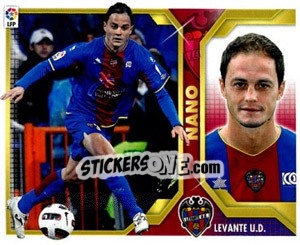 Sticker Nano (4A) - Liga Spagnola 2011-2012 n. 216 - Colecciones ESTE