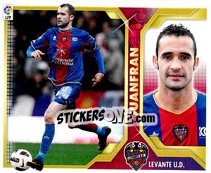 Sticker Juanfran (6) - Liga Spagnola 2011-2012 - Colecciones ESTE