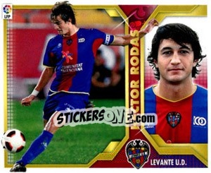 Sticker Hector Rodas (7A) - Liga Spagnola 2011-2012 n. 220 - Colecciones ESTE
