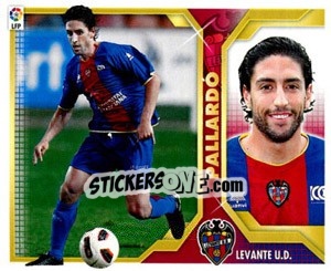Sticker Pallardó (8) - Liga Spagnola 2011-2012 n. 222 - Colecciones ESTE