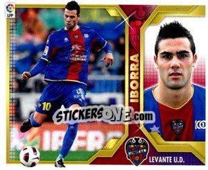 Cromo Iborra (9A) - Liga Spagnola 2011-2012 - Colecciones ESTE