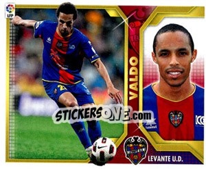 Sticker Valdo (11) - Liga Spagnola 2011-2012 n. 226 - Colecciones ESTE