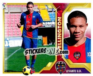 Sticker Wellington (15A) - Liga Spagnola 2011-2012 n. 230 - Colecciones ESTE