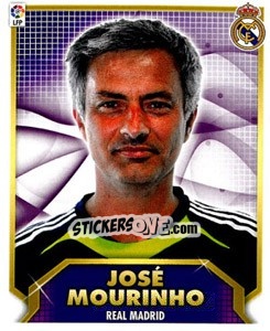 Sticker Entrenador REAL MADRID - Liga Spagnola 2011-2012 n. 242 - Colecciones ESTE