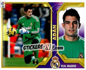 Cromo Adán (2) - Liga Spagnola 2011-2012 - Colecciones ESTE