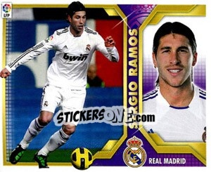 Sticker Sergio Ramos (3) - Liga Spagnola 2011-2012 - Colecciones ESTE