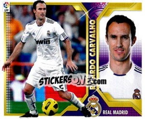 Sticker Ricardo Carvalho (5) - Liga Spagnola 2011-2012 n. 248 - Colecciones ESTE