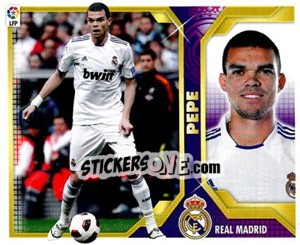 Sticker Pepe (6A) - Liga Spagnola 2011-2012 n. 249 - Colecciones ESTE